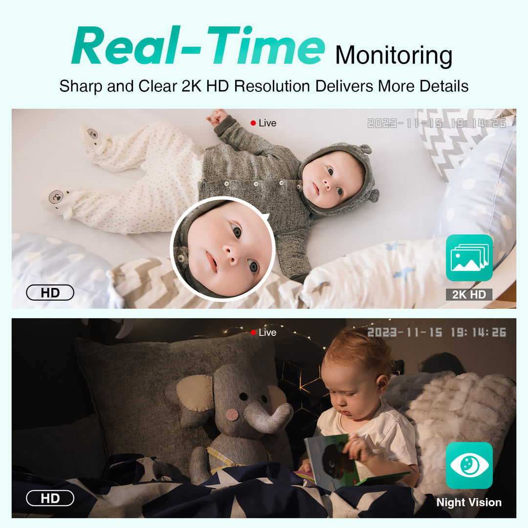 Botslab Smart Pan Tilt camera with 2K