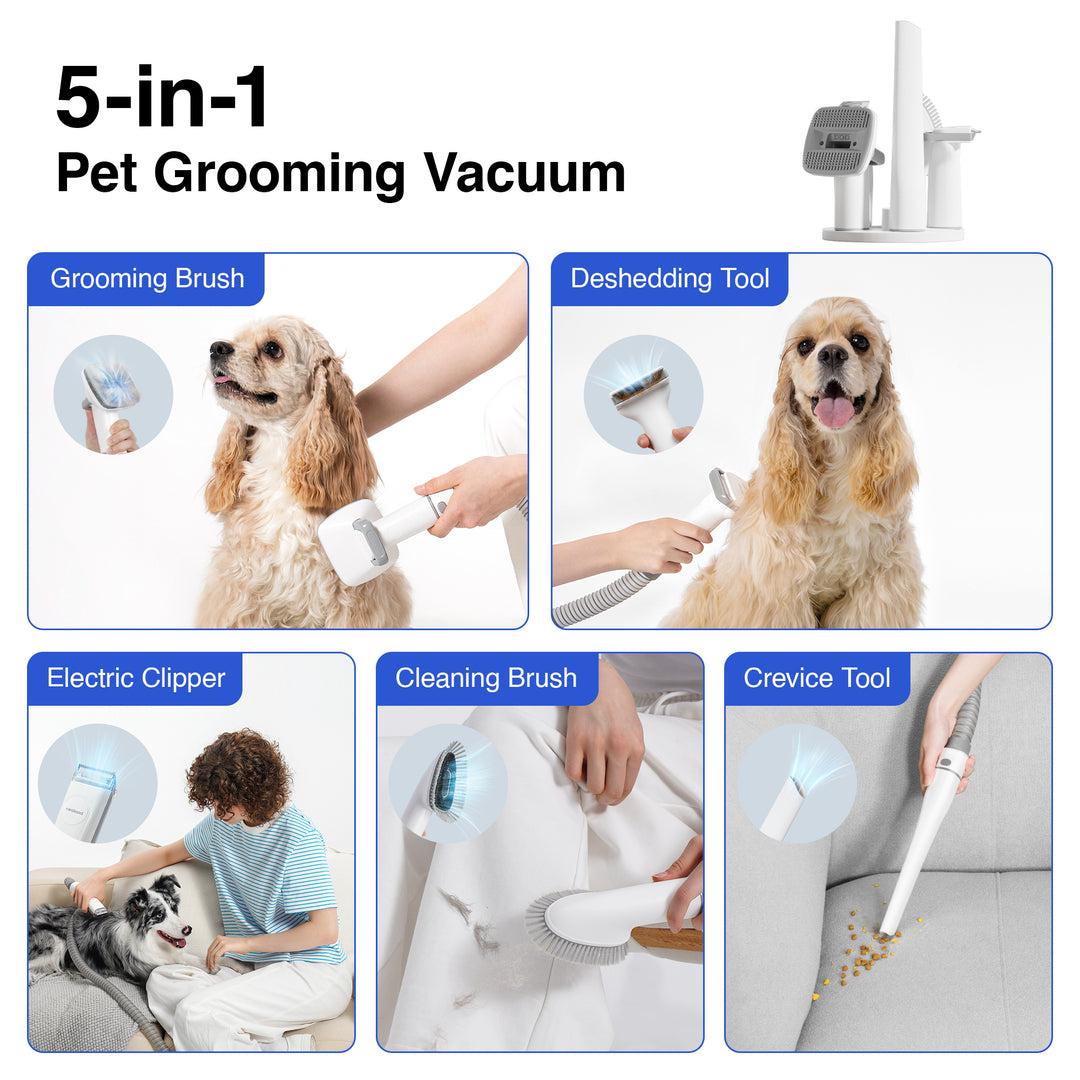 Neakasa P0 Pro/Lite 5-in-1 Pet Grooming Vacuum Kit