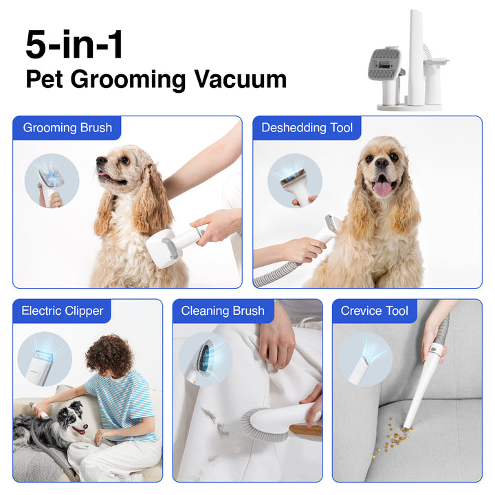 Neakasa P0 Pro/Lite 5-in-1 Pet Grooming Vacuum Kit