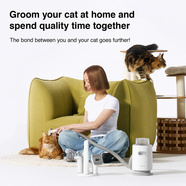 Neakasa P0 Pro/Lite 5-in-1 Pet Grooming Vacuum Kit