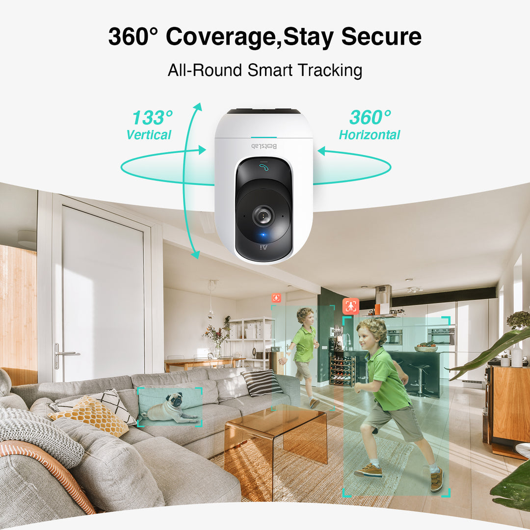 Botslab Indoor 5M Pan Tilt Zoom Smart Security Camera