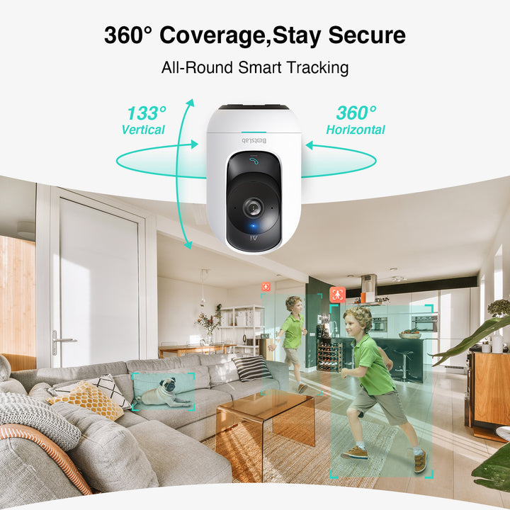 Botslab Indoor 5M Pan Tilt Zoom Smart Security Camera
