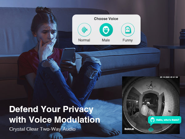 Botslab Video Doorbell Camera Wireless