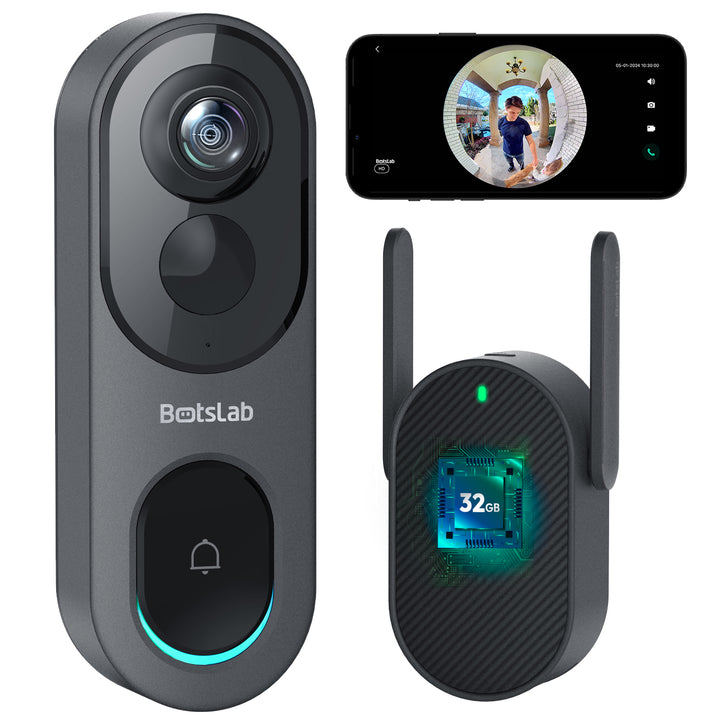 Botslab Video Doorbell Camera Wireless