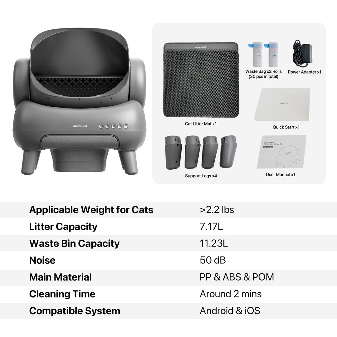 Neakasa M1 Open-Top Self Cleaning Cat Litter Box