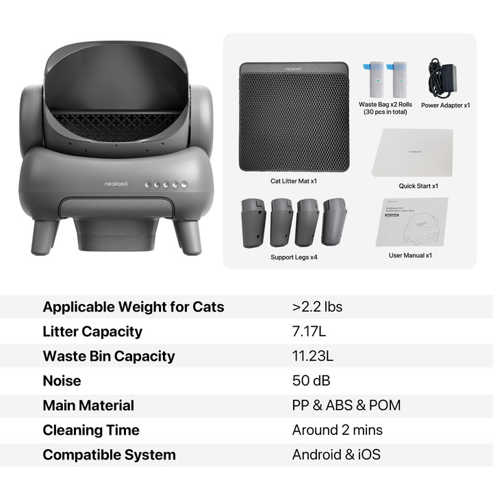 Neakasa M1 Open-Top Self Cleaning Cat Litter Box