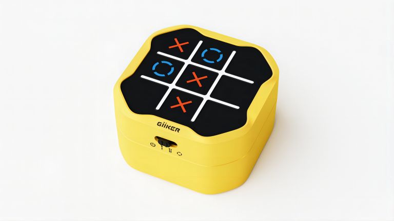 GiiKER Tic-Tac-Toe Bolt , 3-in-1 Handheld Puzzle Game Console