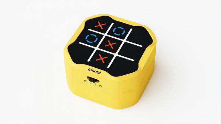 GiiKER Tic-Tac-Toe Bolt , 3-in-1 Handheld Puzzle Game Console