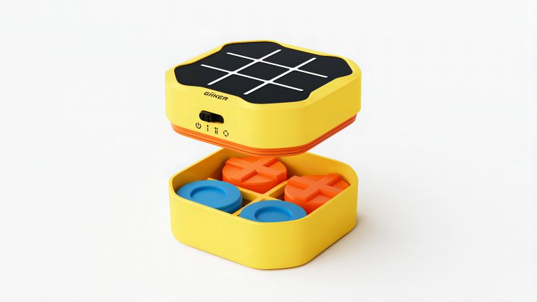 GiiKER Tic-Tac-Toe Bolt , 3-in-1 Handheld Puzzle Game Console