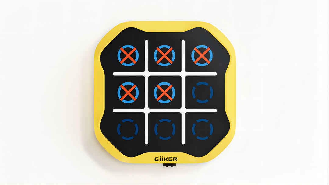 GiiKER Tic-Tac-Toe Bolt , 3-in-1 Handheld Puzzle Game Console
